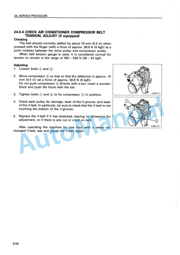 Komatsu WA600-3 Avance Wheel Loader Operation and Maintenance Manual SEAM018400 5 Komatsu WA600-3 Avance Wheel Loader Operation and Maintenance Manual SEAM018400 - Image 5
