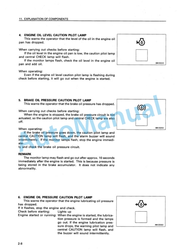 Alternative view of Komatsu WA600-3 Avance Wheel Loader Operation and Maintenance Manual SEAM018402T
