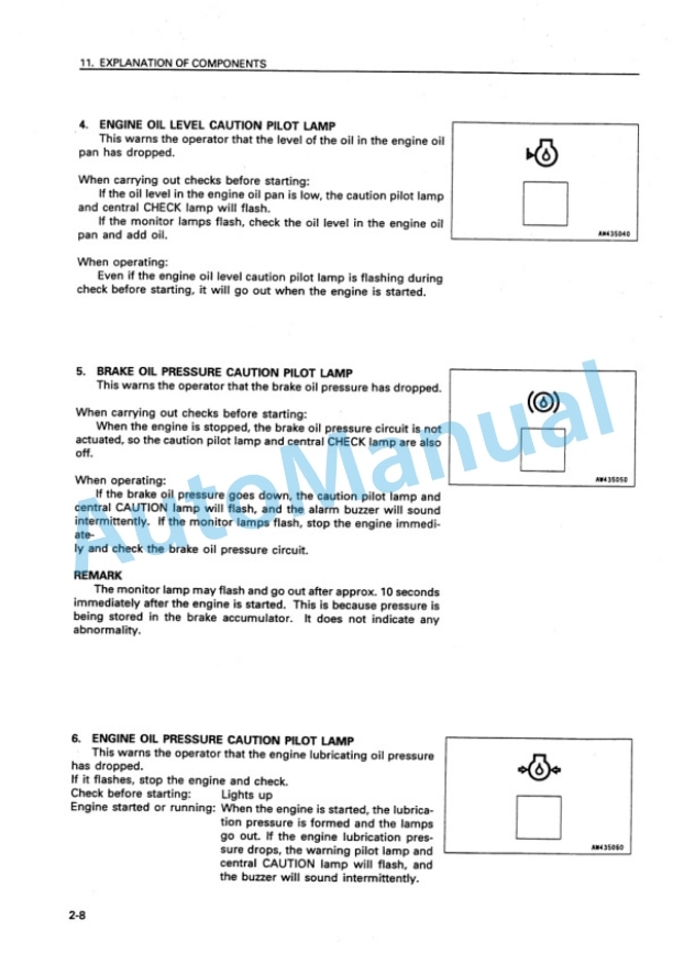 Alternative view of Komatsu WA600-3 Avance Wheel Loader Operation and Maintenance Manual SEAM032101P