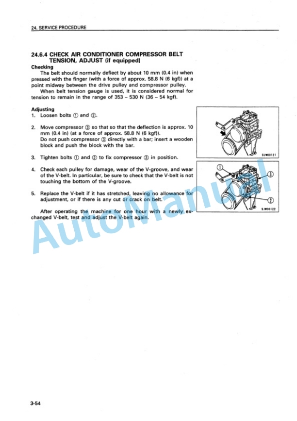 Komatsu WA600-3 Avance Wheel Loader Operation and Maintenance Manual SEAM032101P 5 Komatsu WA600-3 Avance Wheel Loader Operation and Maintenance Manual SEAM032101P - Image 5