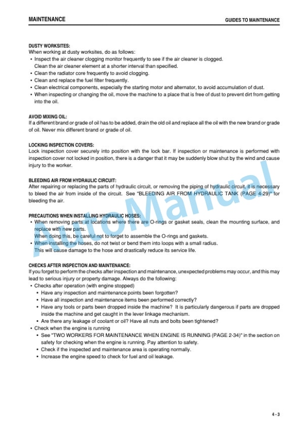 Komatsu WA600-3 Galeo Wheel Loader Operation and Maintenance Manual TEN00002-02 4 Komatsu WA600-3 Galeo Wheel Loader Operation and Maintenance Manual TEN00002-02 - Image 4