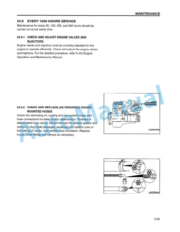 Komatsu WA600-3 Wheel Loader Operation and Maintenance Manual CEAM003001 5 Komatsu WA600-3 Wheel Loader Operation and Maintenance Manual CEAM003001 - Image 5