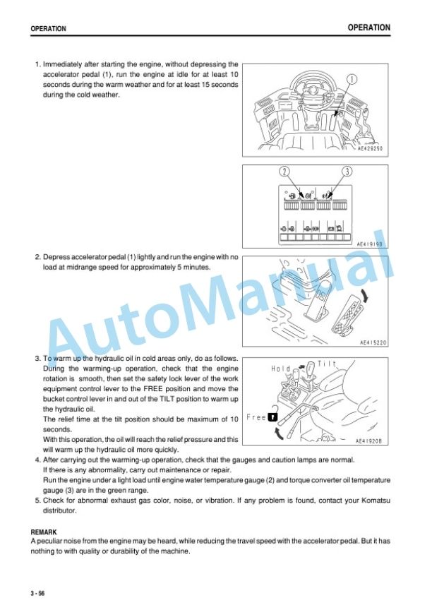 Komatsu WA600-3 Wheel Loader Operation and Maintenance Manual PEN00002-06 3 Komatsu WA600-3 Wheel Loader Operation and Maintenance Manual PEN00002-06 - Image 3