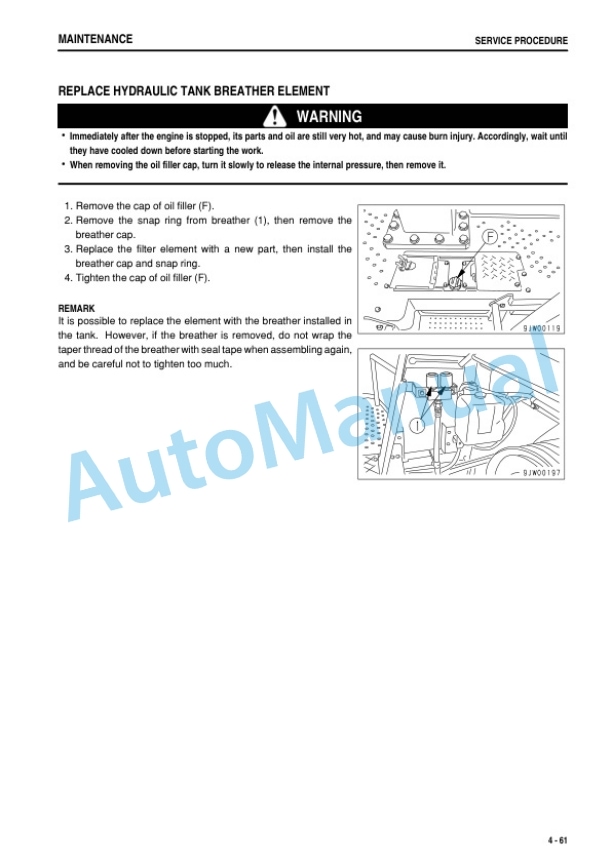 Komatsu WA600-3 Wheel Loader Operation and Maintenance Manual PEN00002-06 5 Komatsu WA600-3 Wheel Loader Operation and Maintenance Manual PEN00002-06 - Image 5