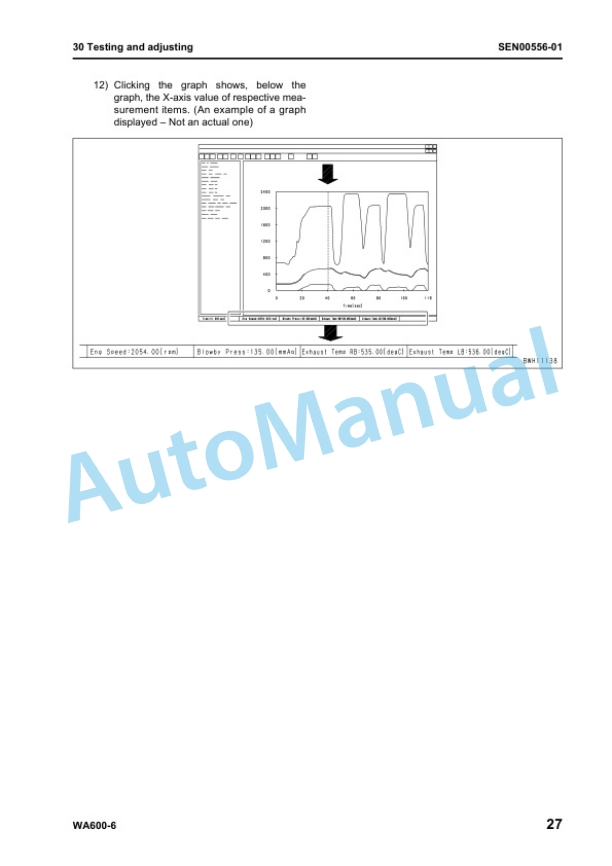 Komatsu WA600-6 Galeo Wheel Loader Shop Manual SEN00235-05 3 Komatsu WA600-6 Galeo Wheel Loader Shop Manual SEN00235-05 - Image 3