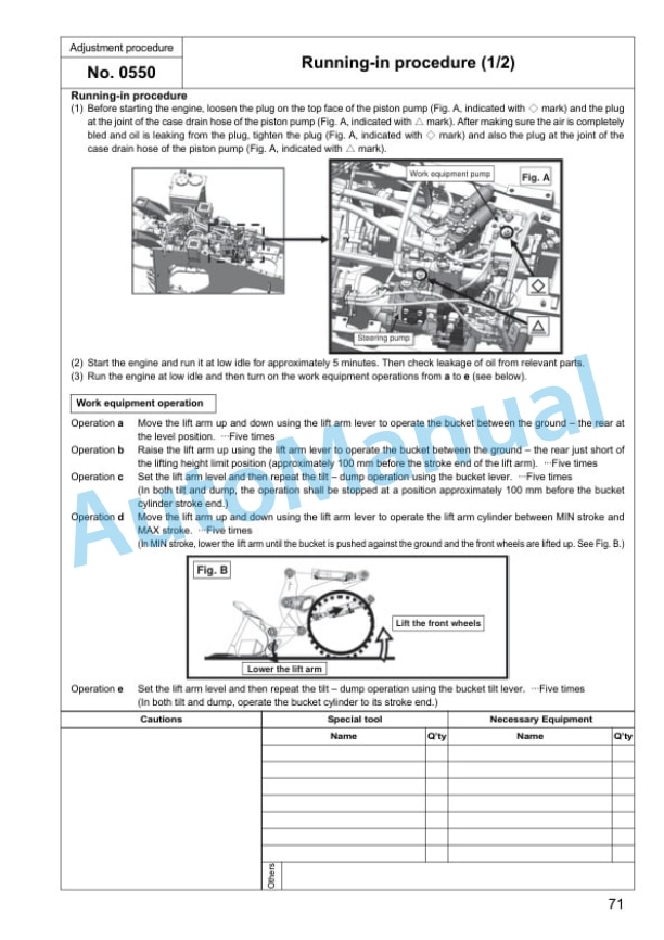 Komatsu WA600-6 Wheel Loader Field Assembly Instruction GEN00036-02 5 Komatsu WA600-6 Wheel Loader Field Assembly Instruction GEN00036-02 - Image 5