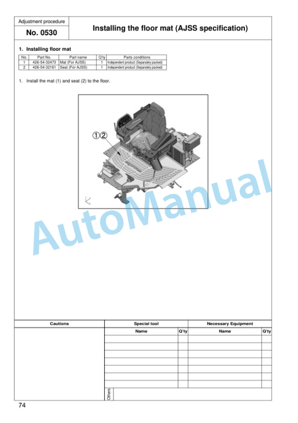 Komatsu WA600-6 Wheel Loader Field Assembly Instruction GEN00036-04 5 Komatsu WA600-6 Wheel Loader Field Assembly Instruction GEN00036-04 - Image 5
