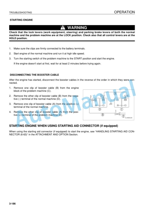 Komatsu WA600-6 Wheel Loader Operation and Maintenance Manual EEAM024501 4 Komatsu WA600-6 Wheel Loader Operation and Maintenance Manual EEAM024501 - Image 4