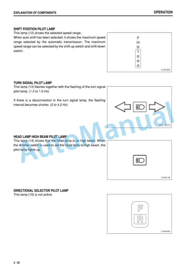 Alternative view of Komatsu WA600-6 Wheel Loader Operation and Maintenance Manual PEN00481-12