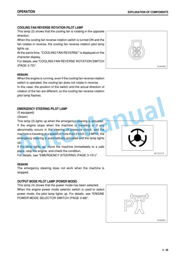 Alternative view of Komatsu WA600-6 Wheel Loader Operation and Maintenance Manual TEN00240-02