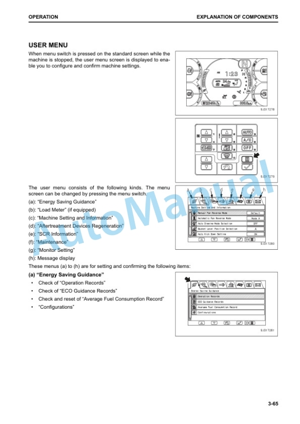 Alternative view of Komatsu WA600-8 Wheel Loader Operation and Maintenance Manual PEN01141-01