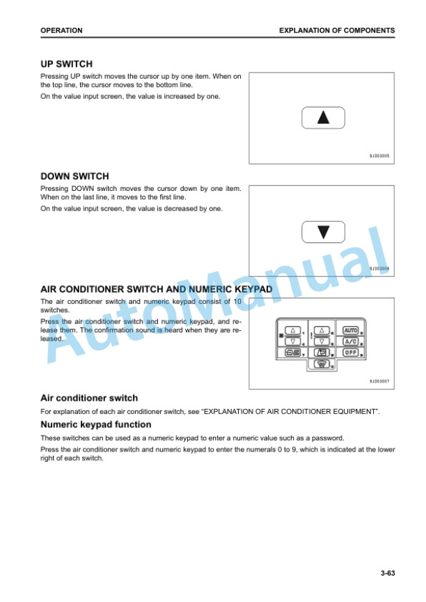 Alternative view of Komatsu WA600-8 Wheel Loader Operation and Maintenance Manual PEN01477-01