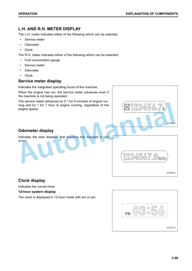 Alternative view of Komatsu WA600-8 Wheel Loader Operation and Maintenance Manual PEN01922-00