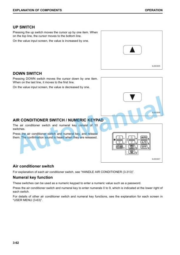 Alternative view of Komatsu WA600-8 Wheel Loader Operation and Maintenance Manual TEN00714-01
