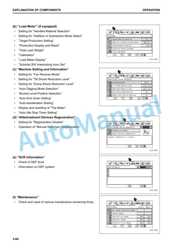 Alternative view of Komatsu WA600-8 Wheel Loader Operation and Maintenance Manual TEN00848-01
