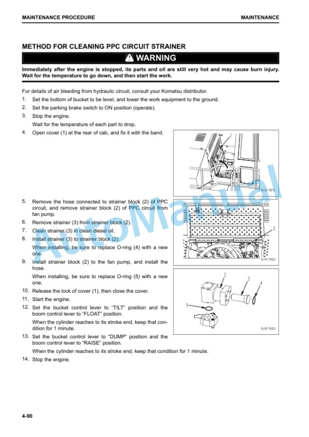 Komatsu WA600-8 Wheel Loader Operation and Maintenance Manual TEN00848-01 5 Komatsu WA600-8 Wheel Loader Operation and Maintenance Manual TEN00848-01 - Image 5