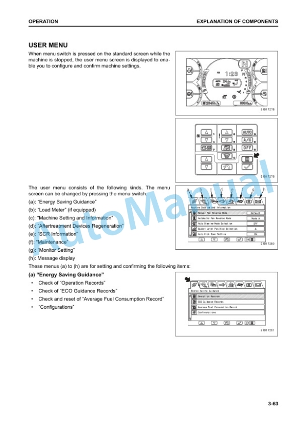 Alternative view of Komatsu WA600-8 Wheel Loader Operation and Maintenance Manual TEN00867-04