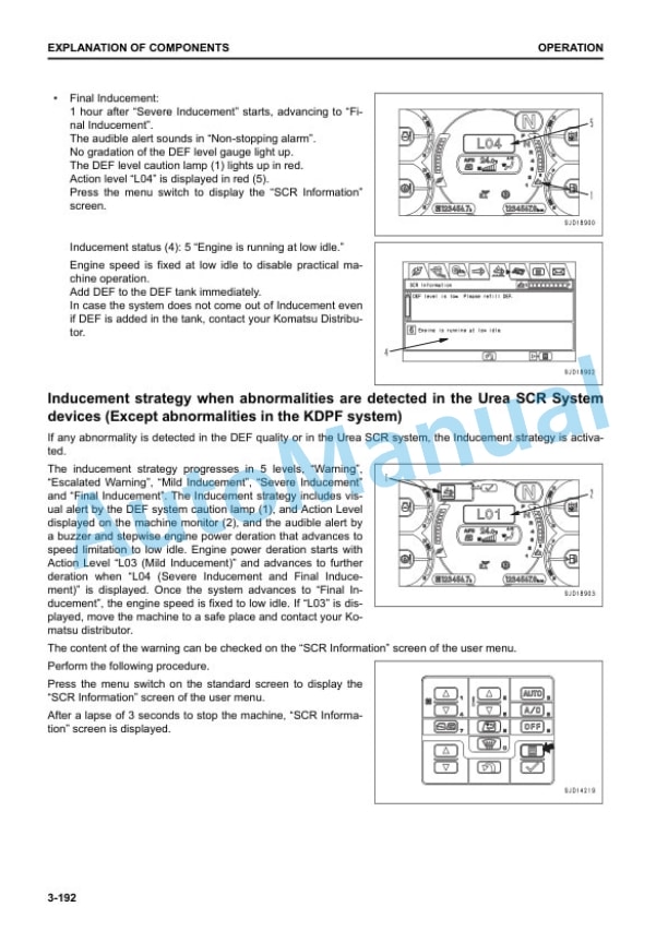 Komatsu WA600-8 Wheel Loader Operation and Maintenance Manual TEN00968-01 3 Komatsu WA600-8 Wheel Loader Operation and Maintenance Manual TEN00968-01 - Image 3