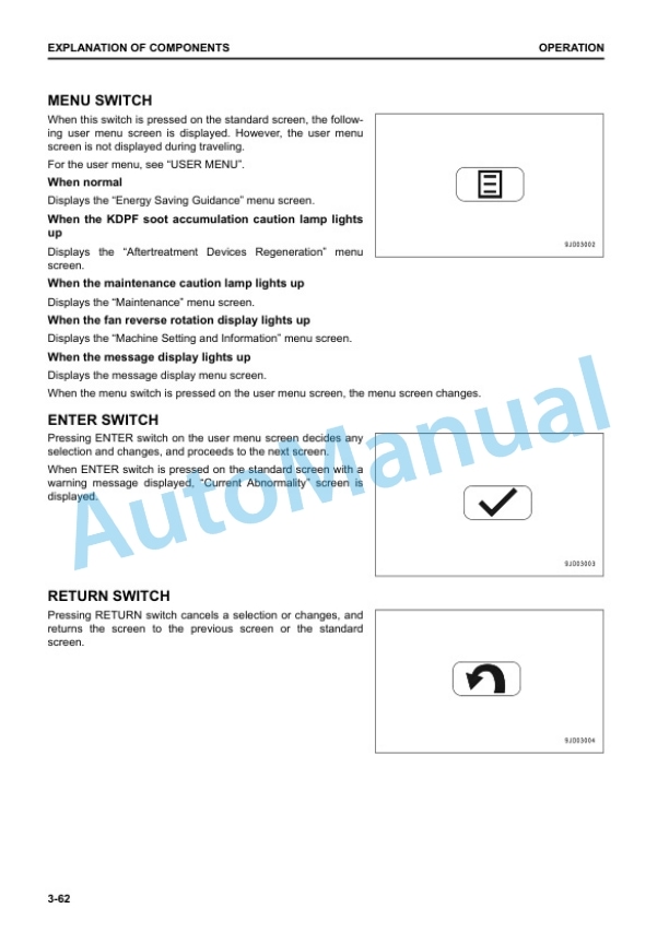 Alternative view of Komatsu WA600-8 Wheel Loader Operation and Maintenance Manual TEN00968-06