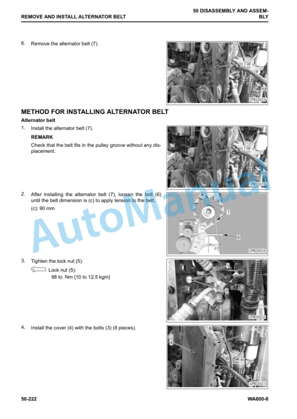 Komatsu WA600-8 Wheel Loader Shop Manual SEN06579-07 5 Komatsu WA600-8 Wheel Loader Shop Manual SEN06579-07 - Image 5