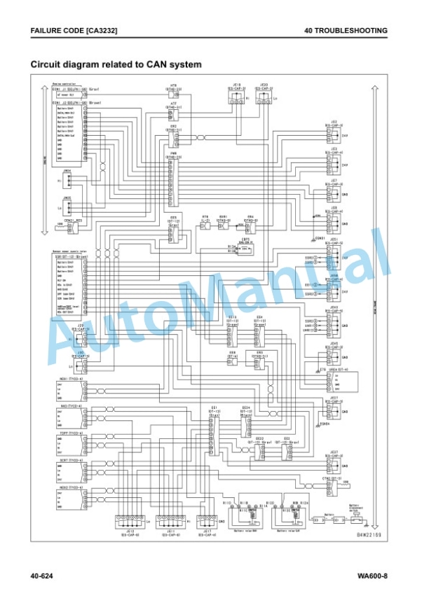Komatsu WA600-8 Wheel Loader Shop Manual SEN06579-09 3 Komatsu WA600-8 Wheel Loader Shop Manual SEN06579-09 - Image 3