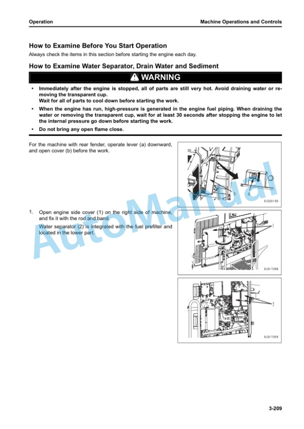 Komatsu WA600-8E0 Wheel Loader Operation and Maintenance Manual PEN02137-00 3 Komatsu WA600-8E0 Wheel Loader Operation and Maintenance Manual PEN02137-00 - Image 3