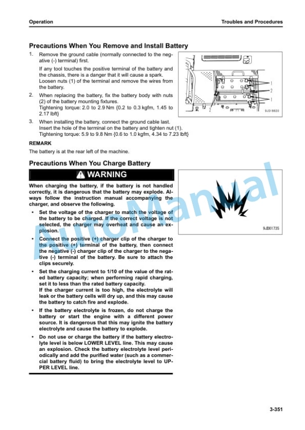 Komatsu WA600-8E0 Wheel Loader Operation and Maintenance Manual PEN02137-00 4 Komatsu WA600-8E0 Wheel Loader Operation and Maintenance Manual PEN02137-00 - Image 4