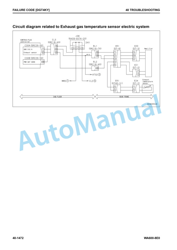 Komatsu WA600-8E0 Wheel Loader Shop Manual SEN06766-00 4 Komatsu WA600-8E0 Wheel Loader Shop Manual SEN06766-00 - Image 4
