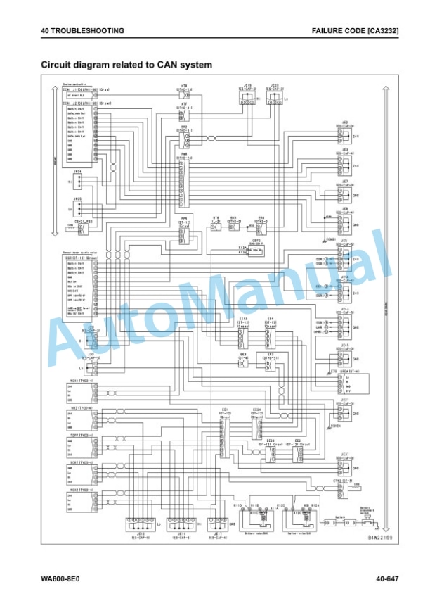 Komatsu WA600-8E0 Wheel Loader Shop Manual SEN06766-10 3 Komatsu WA600-8E0 Wheel Loader Shop Manual SEN06766-10 - Image 3