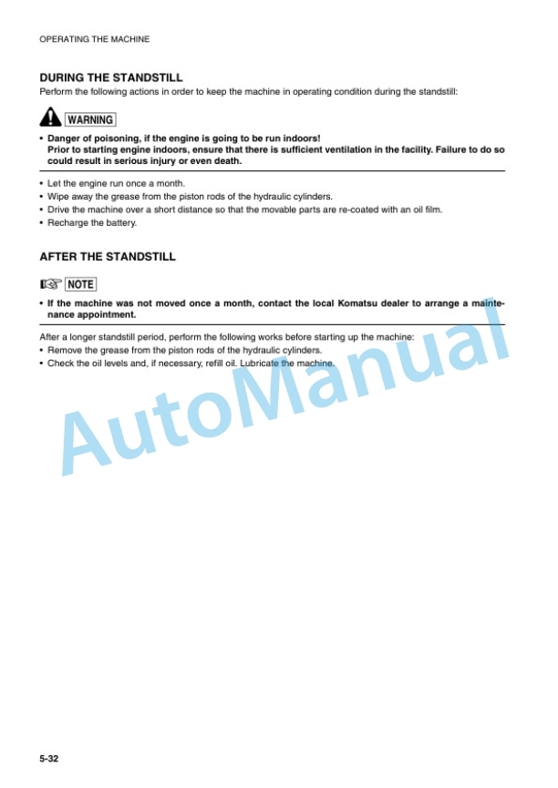 Komatsu WA65-3 Wheel Loader Operation and Maintenance Manual VEAM940400 4 Komatsu WA65-3 Wheel Loader Operation and Maintenance Manual VEAM940400 - Image 4
