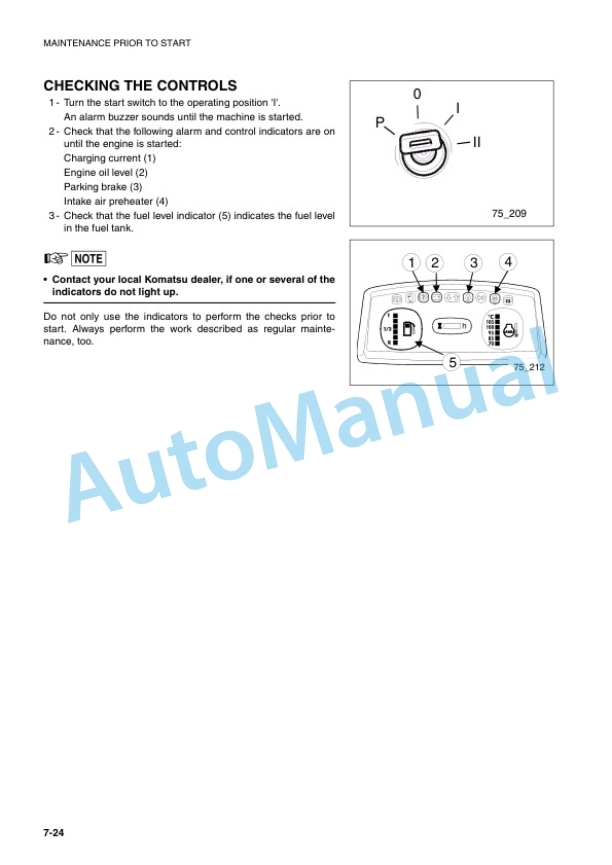 Komatsu WA65-3 Wheel Loader Operation and Maintenance Manual VEAM940400 5 Komatsu WA65-3 Wheel Loader Operation and Maintenance Manual VEAM940400 - Image 5