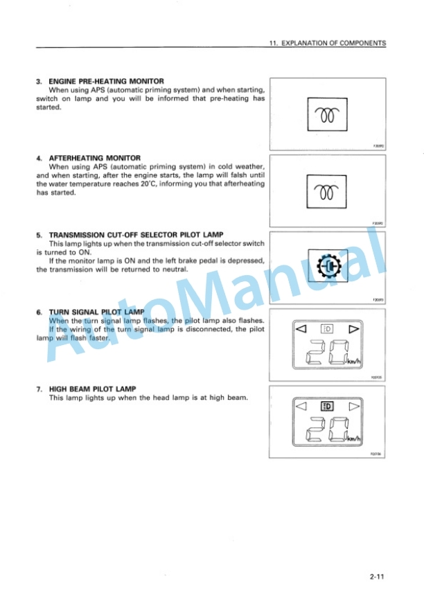 Alternative view of Komatsu WA700-1 Wheel Loader Operation and Maintenance Manual SEAM003901