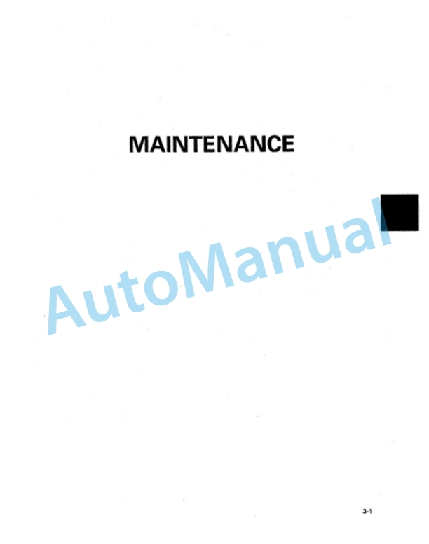 Komatsu WA700-1 Wheel Loader Operation and Maintenance Manual SEAM011501 4 Komatsu WA700-1 Wheel Loader Operation and Maintenance Manual SEAM011501 - Image 4