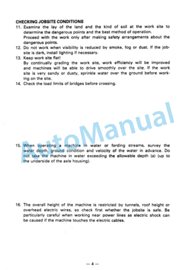 Komatsu WA700-1 Wheel Loader Operation and Maintenance Manual SEAM04270101 5 Komatsu WA700-1 Wheel Loader Operation and Maintenance Manual SEAM04270101 - Image 5
