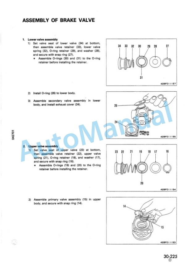 Komatsu WA700-1 Wheel Loader Shop Manual SEBM04270104 5 Komatsu WA700-1 Wheel Loader Shop Manual SEBM04270104 - Image 5