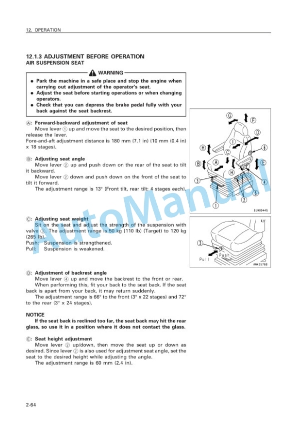 Komatsu WA700-3 Avance Wheel Loader Operation and Maintenance Manual SEAM018501 3 Komatsu WA700-3 Avance Wheel Loader Operation and Maintenance Manual SEAM018501 - Image 3