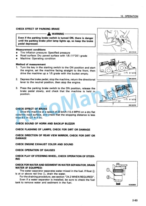 Komatsu WA700-3 Avance Wheel Loader Operation and Maintenance Manual SEAM018504T 3 Komatsu WA700-3 Avance Wheel Loader Operation and Maintenance Manual SEAM018504T - Image 3