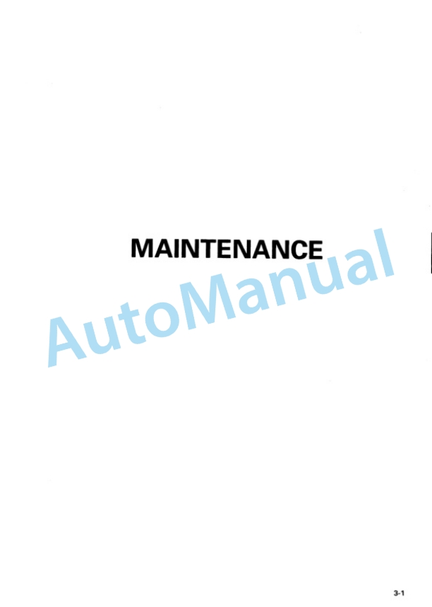 Komatsu WA700-3 Avance Wheel Loader Operation and Maintenance Manual SEAM018504T 4 Komatsu WA700-3 Avance Wheel Loader Operation and Maintenance Manual SEAM018504T - Image 4