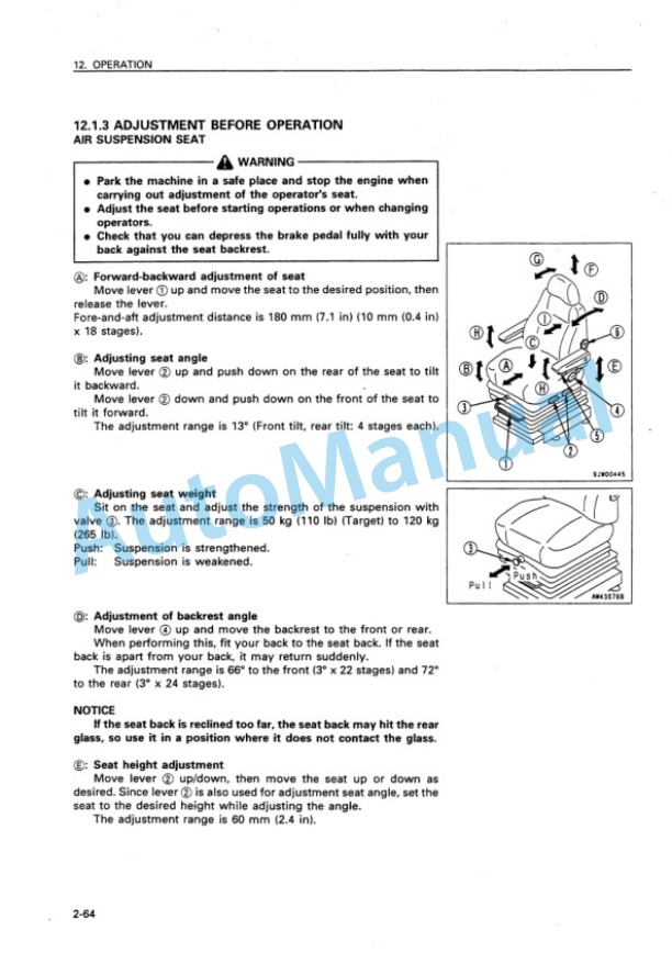 Komatsu WA700-3 Avance Wheel Loader Operation and Maintenance Manual SEAM032201P 3 Komatsu WA700-3 Avance Wheel Loader Operation and Maintenance Manual SEAM032201P - Image 3
