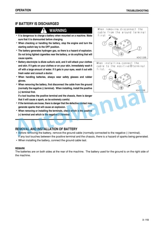Komatsu WA700-3 Galeo Wheel Loader Operation and Maintenance Manual TEN00066-02 4 Komatsu WA700-3 Galeo Wheel Loader Operation and Maintenance Manual TEN00066-02 - Image 4