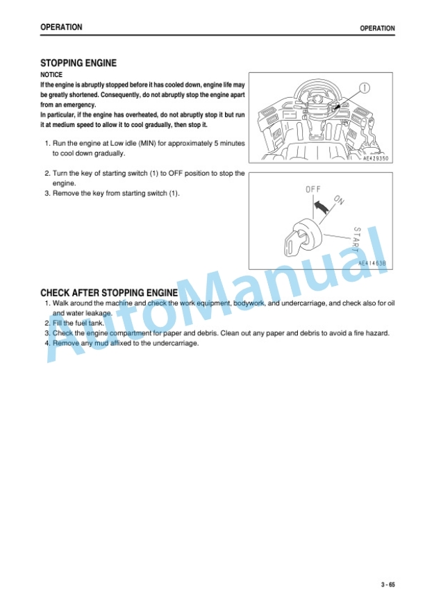 Komatsu WA700-3 Wheel Loader Operation and Maintenance Manual PEN00304-08 3 Komatsu WA700-3 Wheel Loader Operation and Maintenance Manual PEN00304-08-3