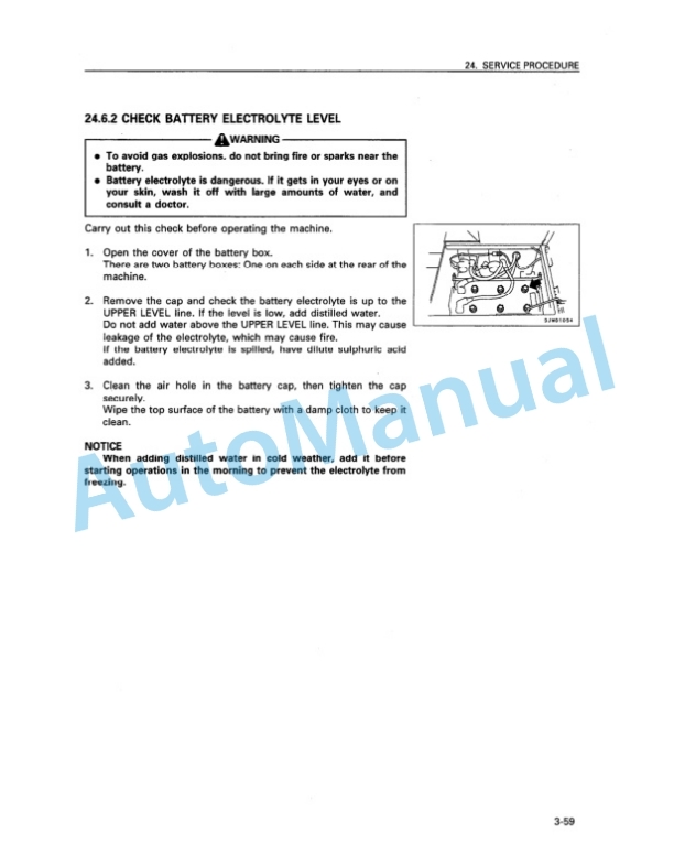 Komatsu WA700-3 Wheel Loader Operation and Maintenance Manual SEAM018500 5 Komatsu WA700-3 Wheel Loader Operation and Maintenance Manual SEAM018500 - Image 5