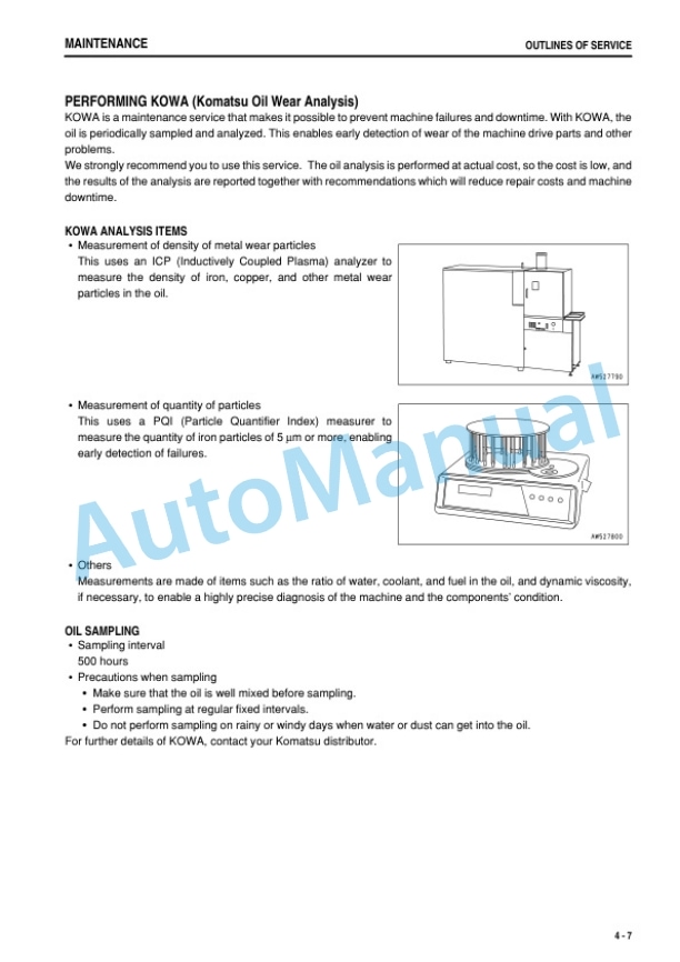 Komatsu WA700-3 Wheel Loader Operation and Maintenance Manual TEN00297-07 4 Komatsu WA700-3 Wheel Loader Operation and Maintenance Manual TEN00297-07-4