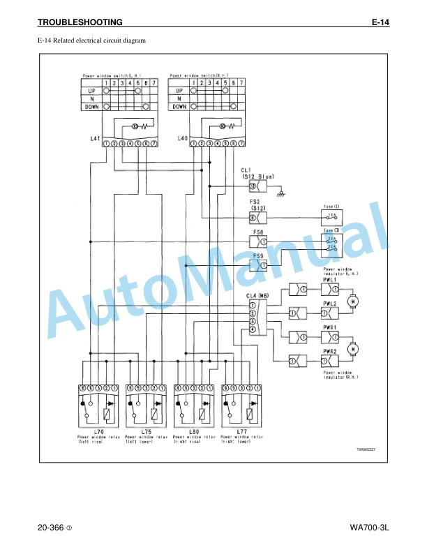 Komatsu WA700-3L Wheel Loader Shop Manual CEBM004402 3 Komatsu WA700-3L Wheel Loader Shop Manual CEBM004402 - Image 3