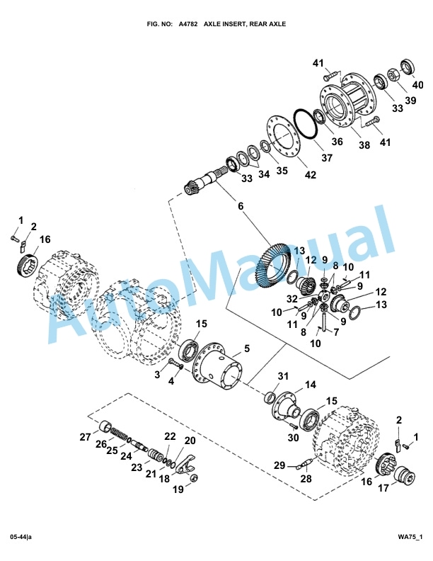 Komatsu WA75-1, WA75-15F Parts Manual 3 Komatsu WA75-1, WA75-15F Parts Manual-3