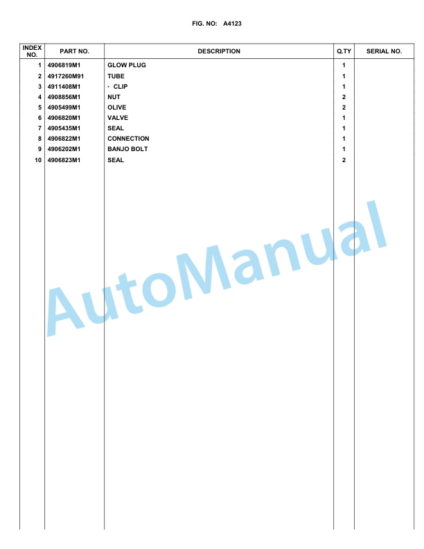 Komatsu WA75-1S, WA75-15FS Parts Manual 2 Komatsu WA75-1S, WA75-15FS Parts Manual-2