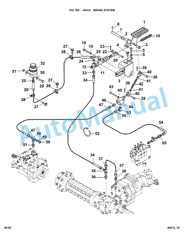 Komatsu WA75-1S, WA75-15FS Parts Manual 4 Komatsu WA75-1S, WA75-15FS Parts Manual-4