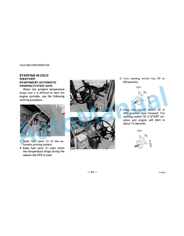 Komatsu WA800-1 Wheel Loader Operation and Maintenance Manual SEAM04280102 3 Komatsu WA800-1 Wheel Loader Operation and Maintenance Manual SEAM04280102 - Image 3
