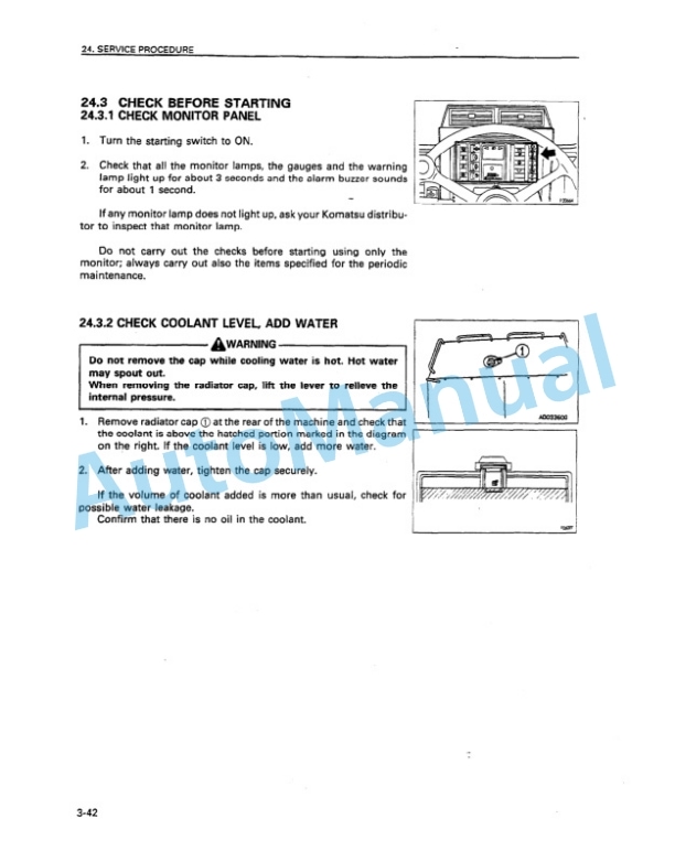 Komatsu WA800-2 Wheel Loader Operation and Maintenance Manual SEAM004000 5 Komatsu WA800-2 Wheel Loader Operation and Maintenance Manual SEAM004000 - Image 5