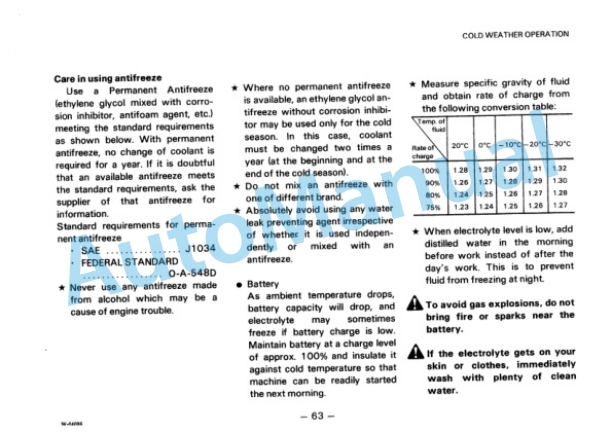 Komatsu WA800-2 Wheel Loader Operation and Maintenance Manual SEAM04280200 3 Komatsu WA800-2 Wheel Loader Operation and Maintenance Manual SEAM04280200 - Image 3